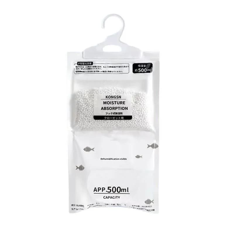 5/10 pièces Absorbeur d'humidité Suspendu pour Séchage de Vêtements, Déshumidificateur de Placard, S