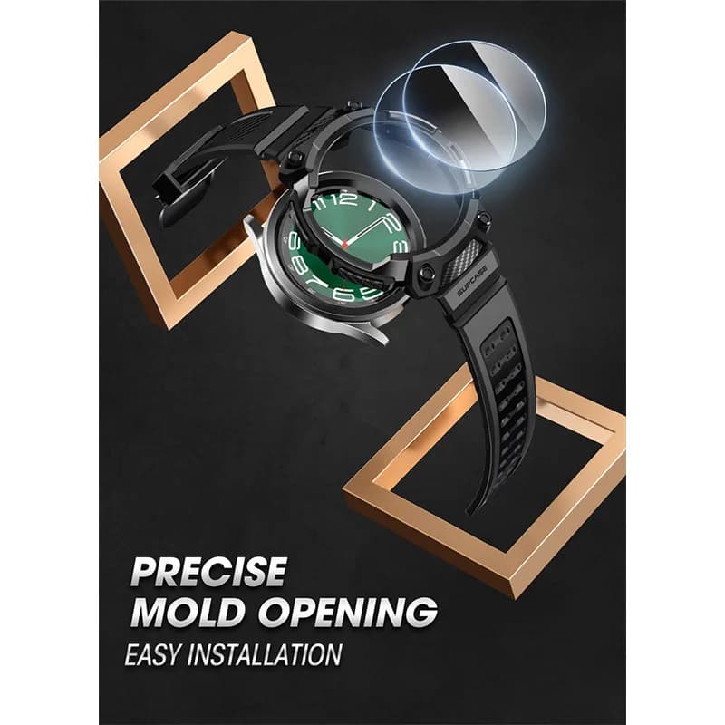 Étui de protection robuste SUPCASE UB Pro pour Samsung Galaxy Watch 6 Classic 47mm 2023, avec bracel