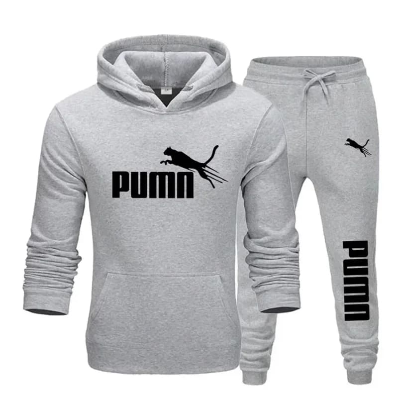 Nouvel ensemble de vêtements de sport décontractés pour hommes, sweat-shirt à capuche + pantalon, 2 