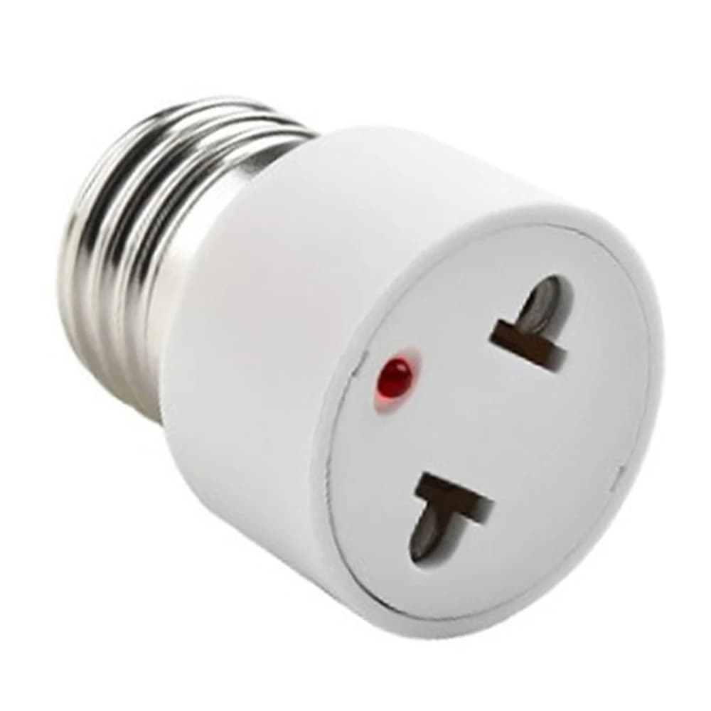 1 pièces E27 à EU US convertisseur lampe douille vis LED ampoule éclairage E27 européen amérique pri