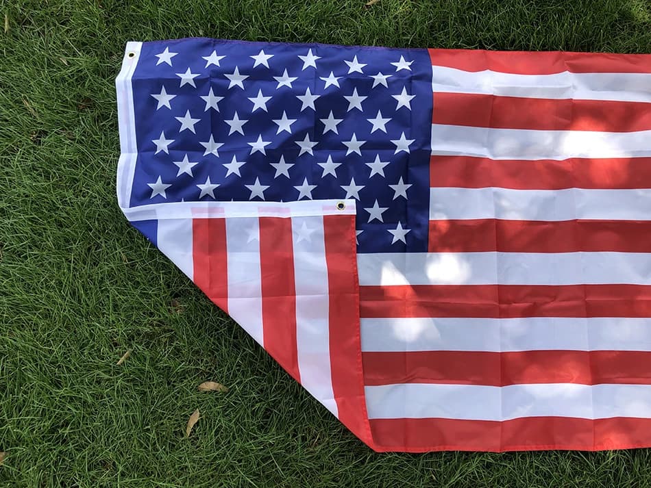 Drapeau SKY 90X150CM drapeau américain haute qualité Double face imprimé Polyester étoiles et rayure