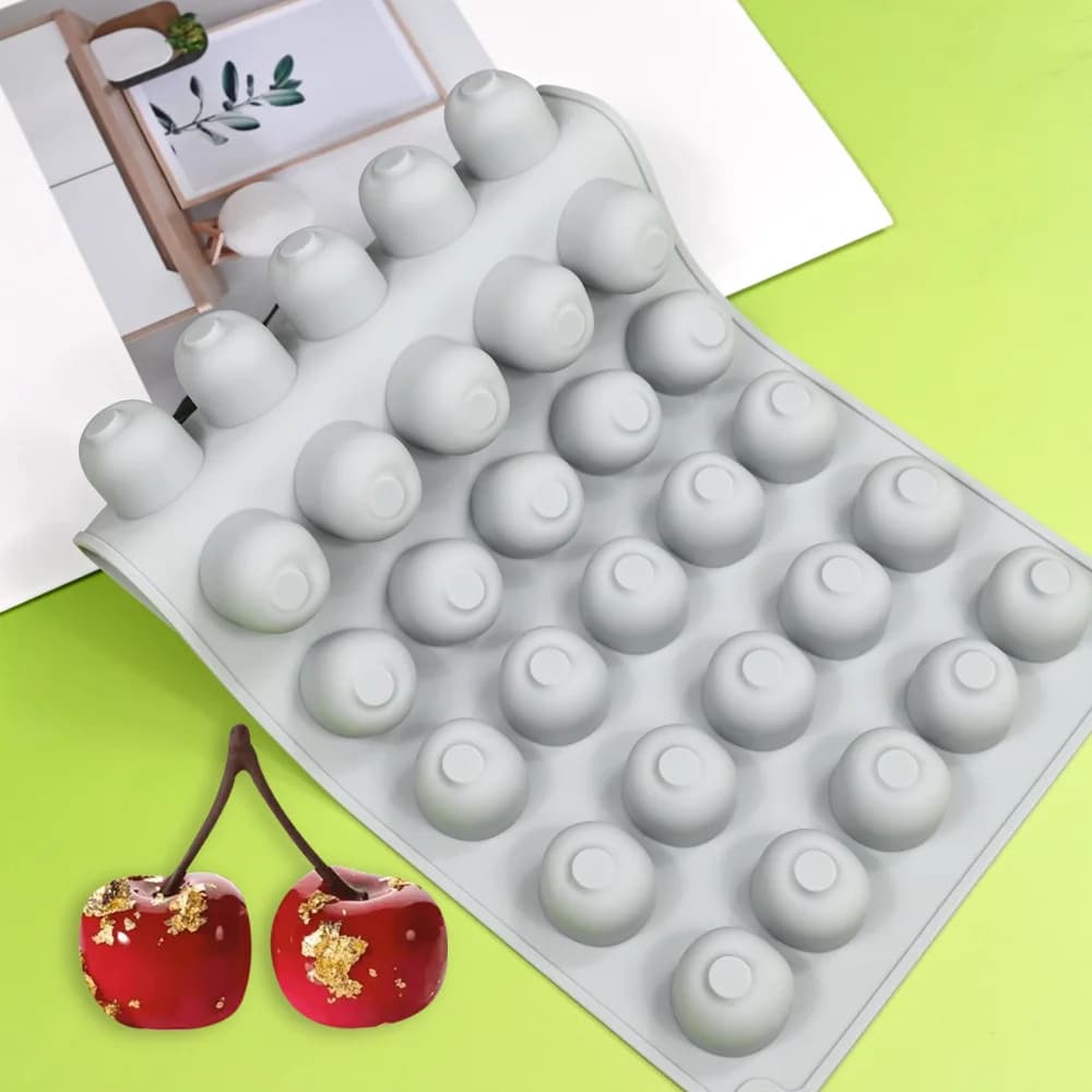 Moule à gâteau en silicone à 35 cavités, ustensile de cuisine idéal pour la décoration de desserts a