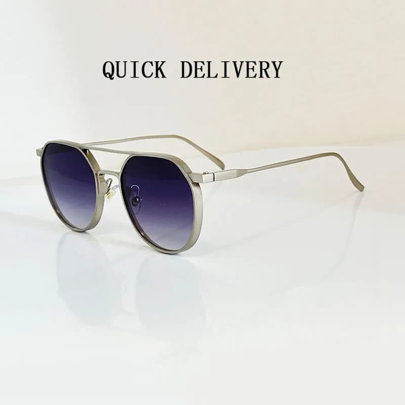 Lunettes De soleil ovales pour hommes 2024 lunettes De mode Vintage lunettes De soleil De créateur f