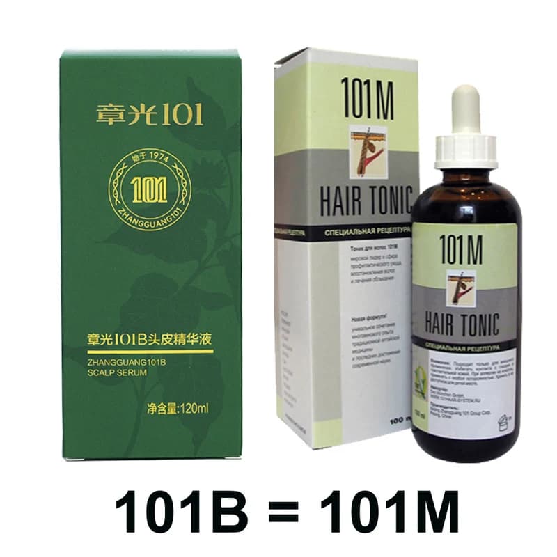Tonique capillaire Zhangguang 101B, sérum pour cuir chevelu, 101M, 120ML, thérapie de médecine chino