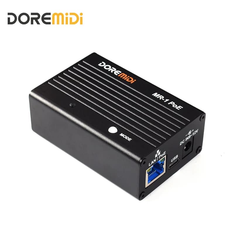 Interface réseau MIDI DOREMiDi RTP MR-1 PoE