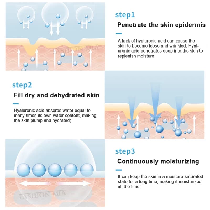 Corée 5ml collagène hyaluronique Peptide Essence réparation visage hydratant rajeunissant Spa soins 