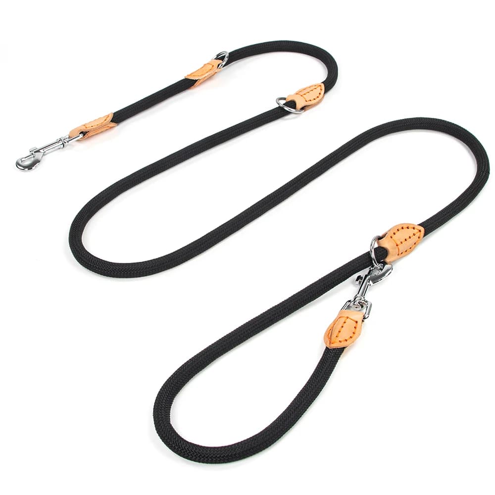 Laisse pour chien multifonctionnelle de nouvelle génération, génération de 2.1M réglable et en Nylon