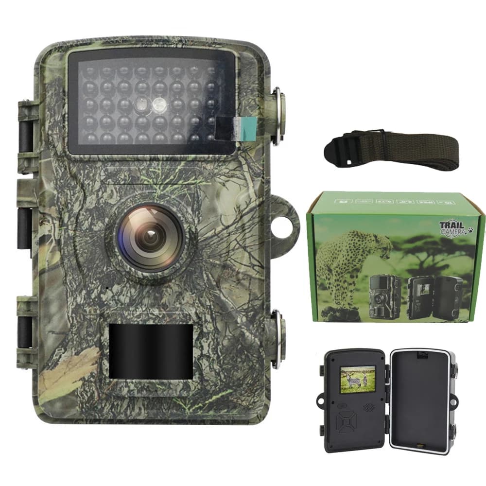 Caméra de chasse et de suivi des sentiers H1, 16mp, 1080P, 940nm, Vision nocturne infrarouge, déclen
