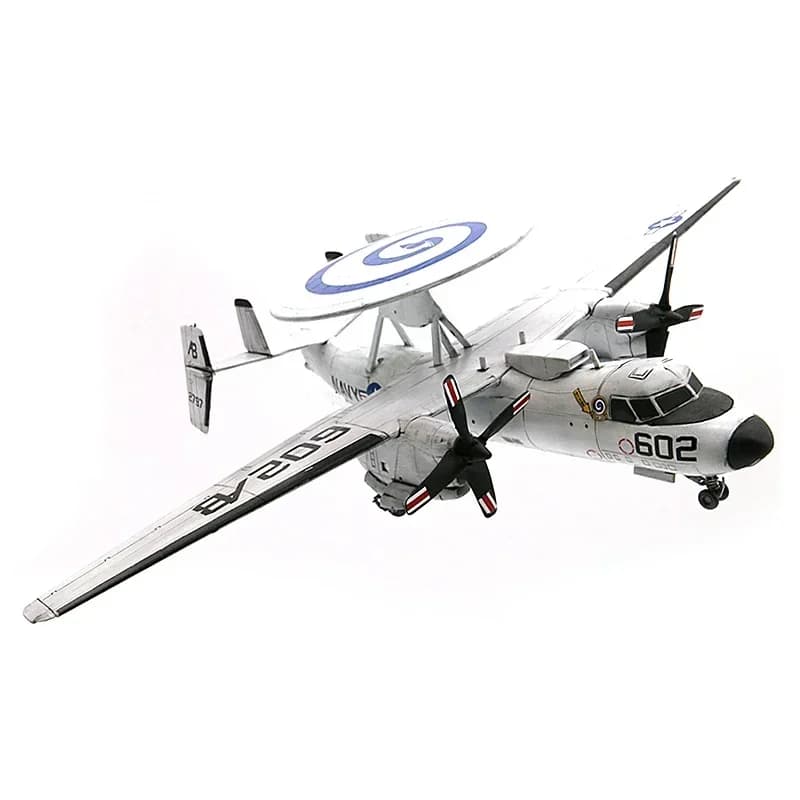 Modèle d'avion des états-unis, Hawkeye, avertissement précoce aéroporté, modèle d'assemblage, jouets