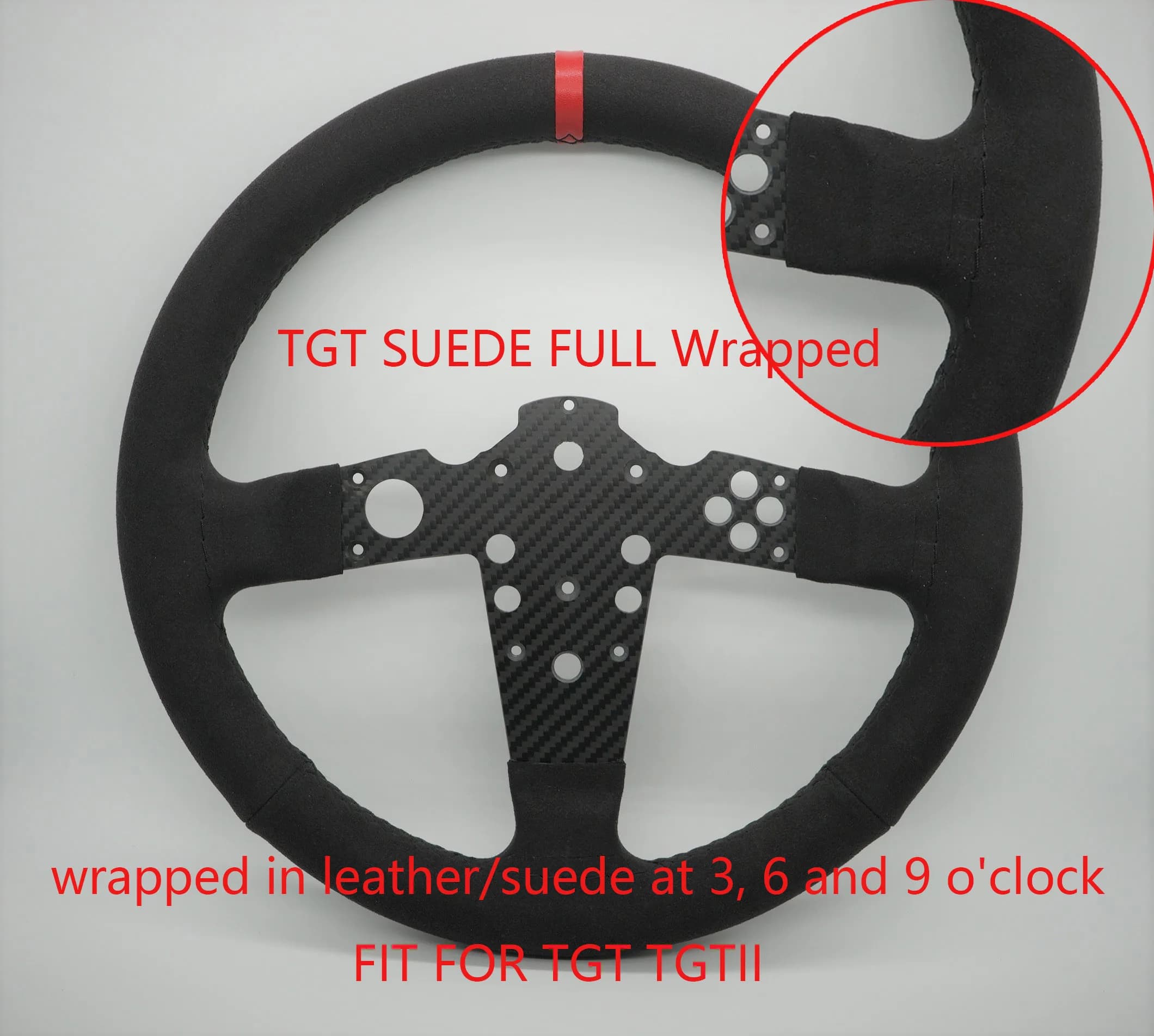 SIMPUSH Racing-Volant de rallye pour Thrustmaster, MOD DIY, SIMRACING Racing, T300RS, T300ighTightTi