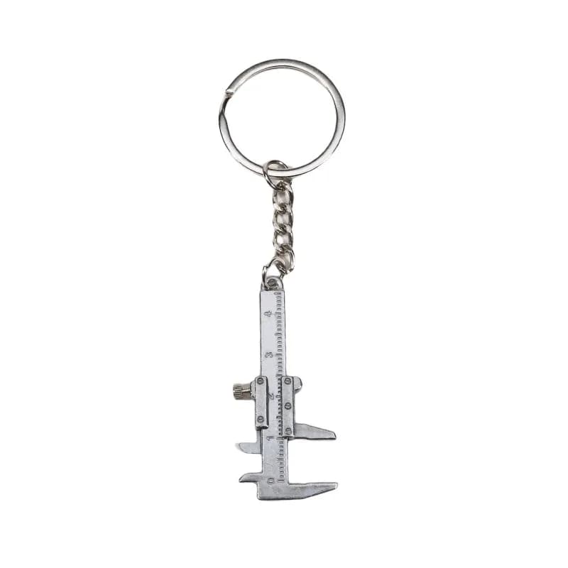 Porte-clés pied à coulisse créatif pour hommes et femmes, accessoires de bijoux, cadeau de noël, Gad