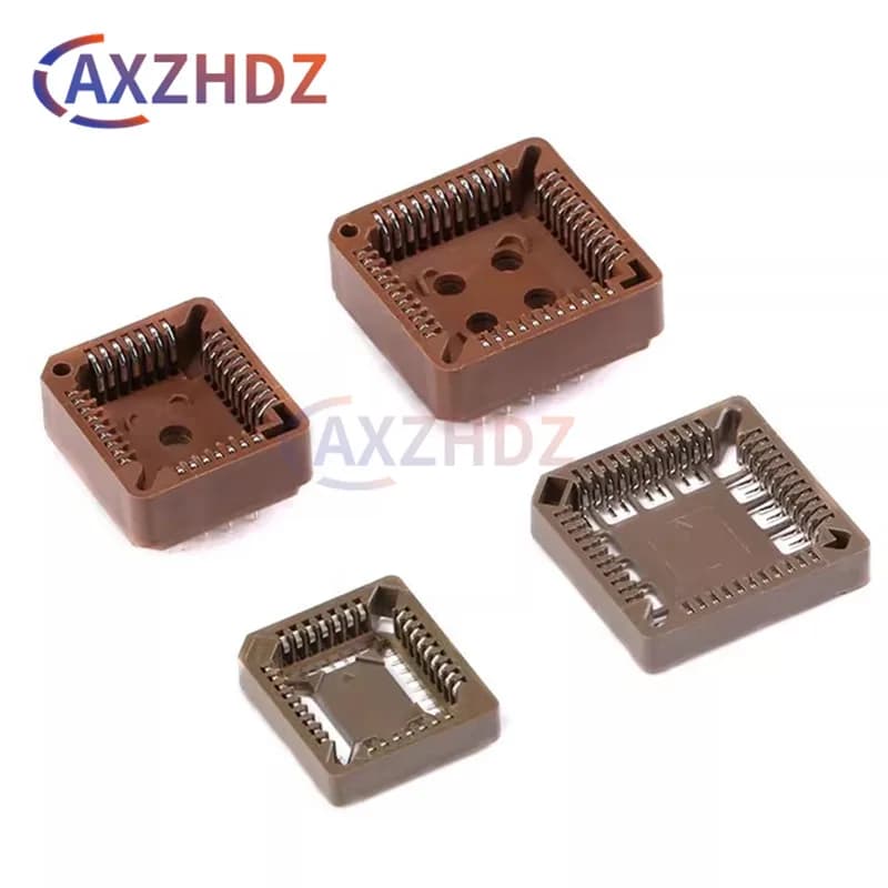 5 pièces PLCC IC prise PLCC32 PLCC44 SMD DIP 28/32/44/52/68/84 broches adaptateur de prise PLCC IGMO