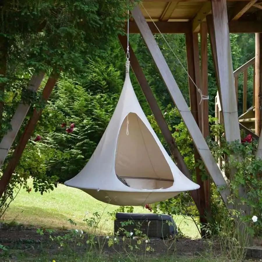 Hamac de voyage, canapé-balançoire, étanche, pour extérieur, camping, jardin, terrasse, décoration