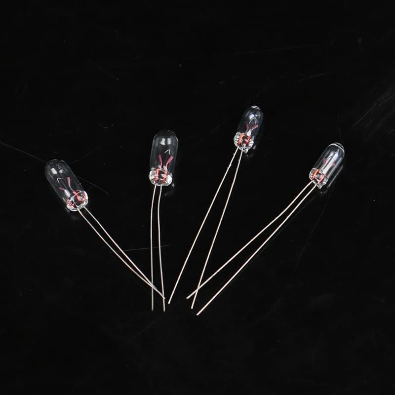 Ampoule Miniature 3mm/4mm 6V 12V, 20 pièces, ampoule Edison à Filament incandescent, riz, vente en g