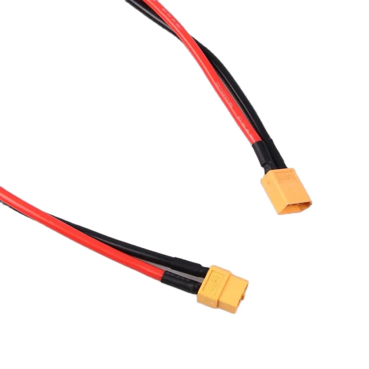 Câble d'extension de prise mâle à femelle XT60, 1 pièce, fil en Silicone, plusieurs tailles 14awg 12