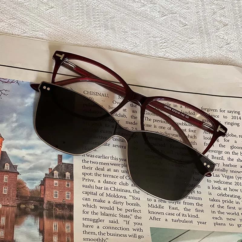 Ceofy-Monture de lunettes rose vintage pour femmes, lunettes roses, myopie optique, délinquants régu