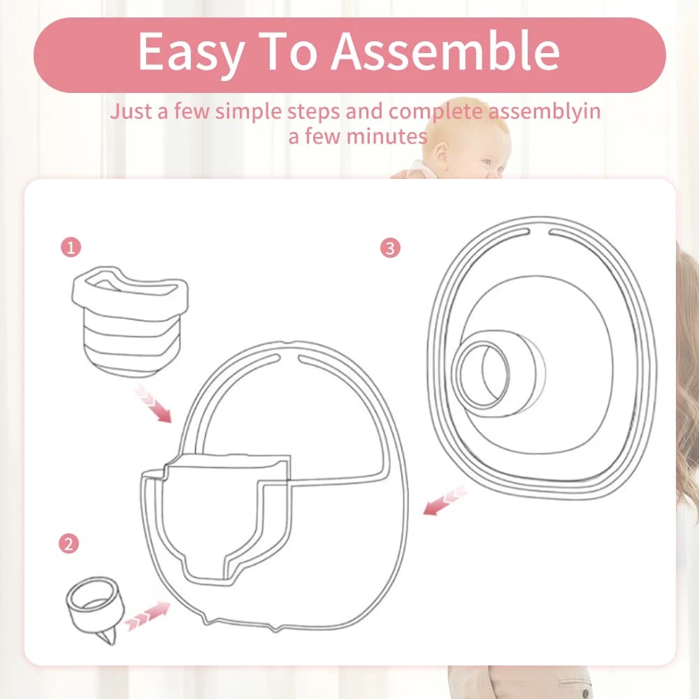 Pièces de tire-lait portables compatibles avec la pompe S18 S21, tasse de collecteur de lait, Valve 