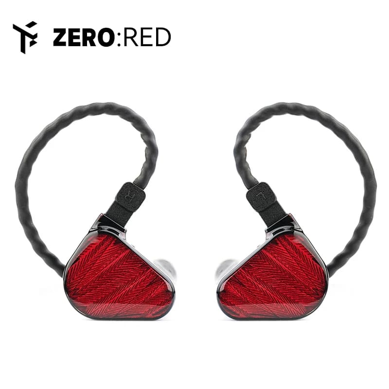 TRUTHEAR x Crinacle ZERO:RED Casque intra-auriculaire à double pilotes dynamiques avec câble 0,78 2 