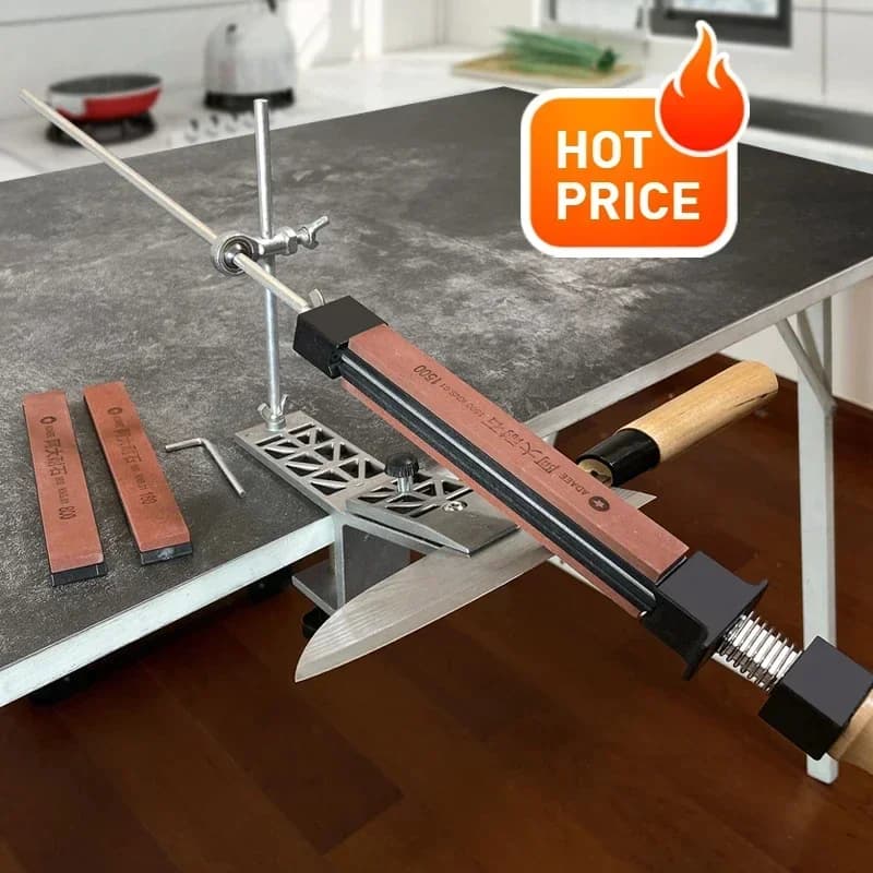 Nouvelle Table de serrage professionnelle, affûteur de couteaux professionnel, affûteur d'angle fixe