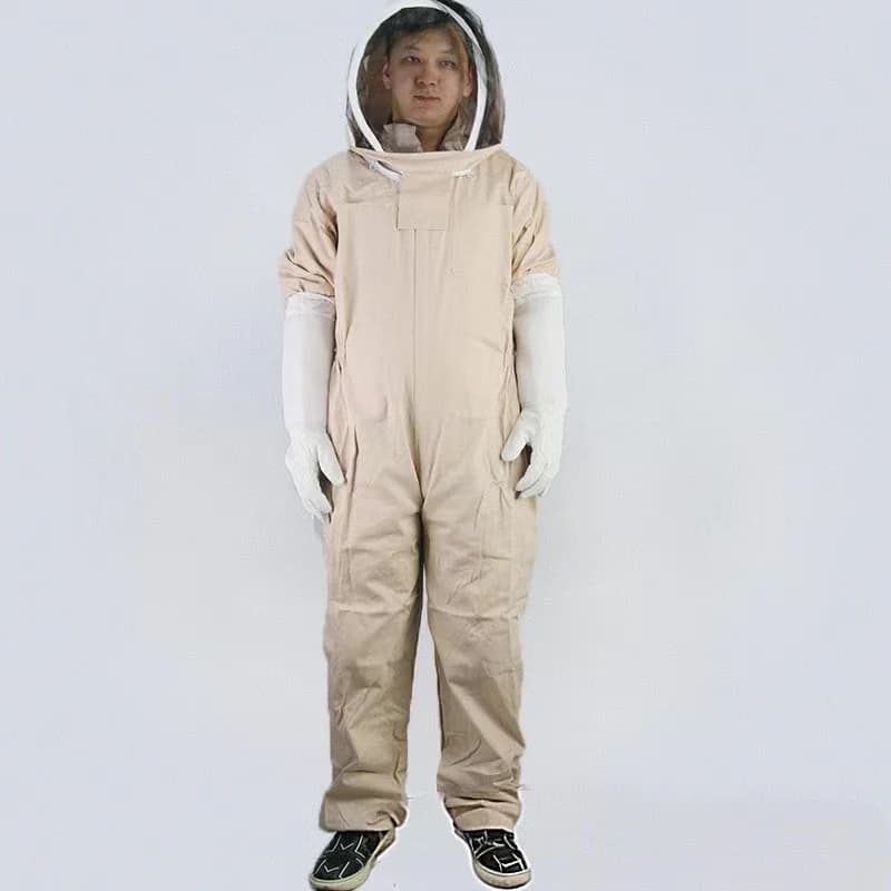 Combinaison d'abeille avec gants, combinaisons de protection pour apiculture, combinaison profession