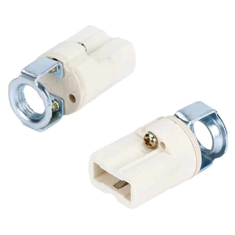 Support de lampe en céramique domestique, vis G9, base d'ampoule LED pour sol de table, accessoire d