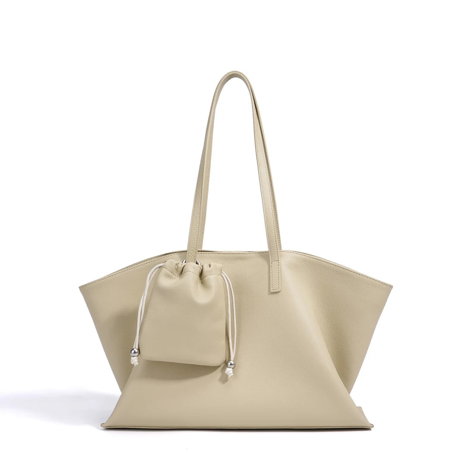 Sac à main à bandoulière Portable en cuir véritable pour femmes, fourre-tout de grande capacité insp