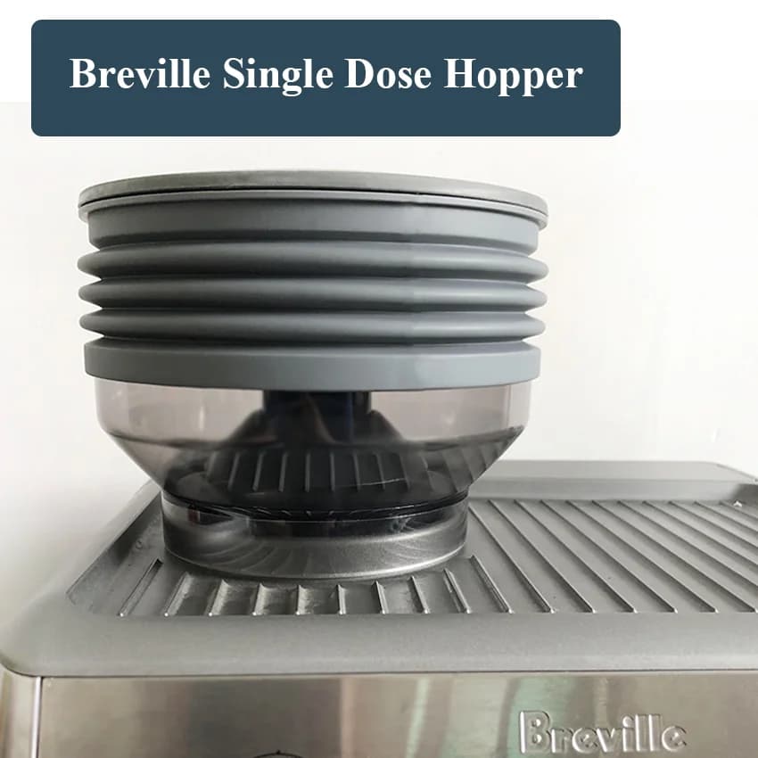 Breville-Moulin à café en silicone Bdu.com, bac à grains, livre soufflant, trémie à dose unique, Bar
