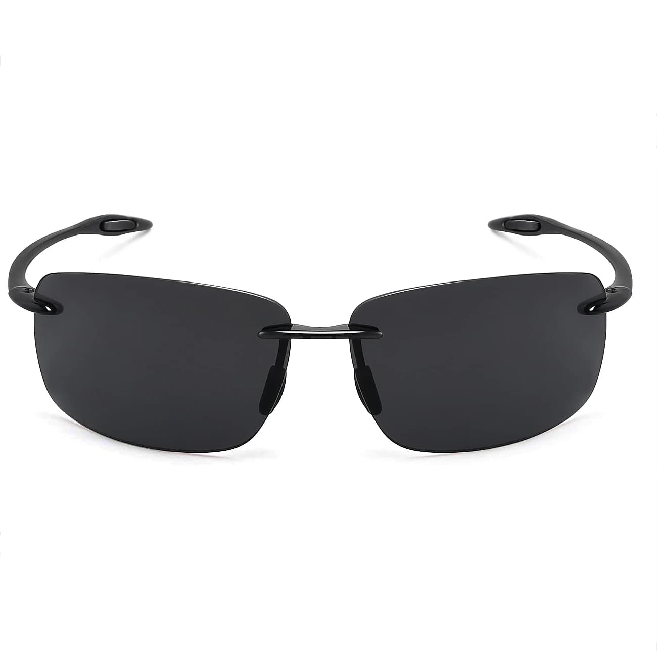 Prévention Jcorde I-Lunettes de soleil de sport Tr90 pour homme et femme, monture sans bords pour co