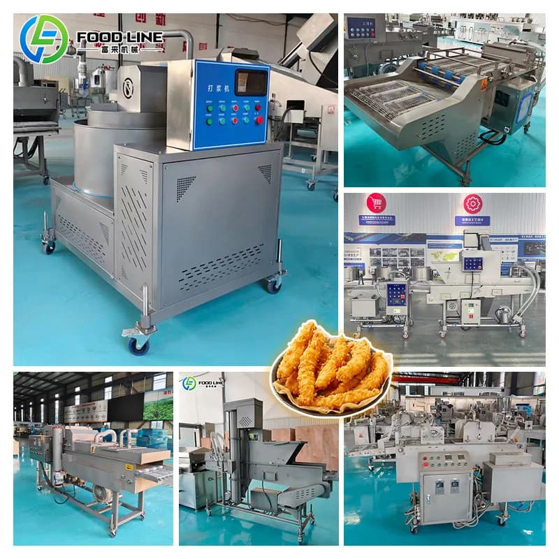 Machine à fabriquer des nuggets de poulet, équipement de transformation des nuggets de dinde, ligne 