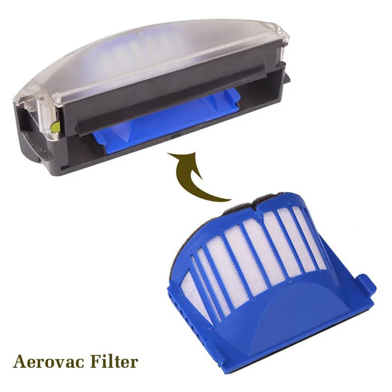 Pièces de brosse latérale principale pour aspirateur robot, filtre Hepa, iRobot Roomba, série 600, 5