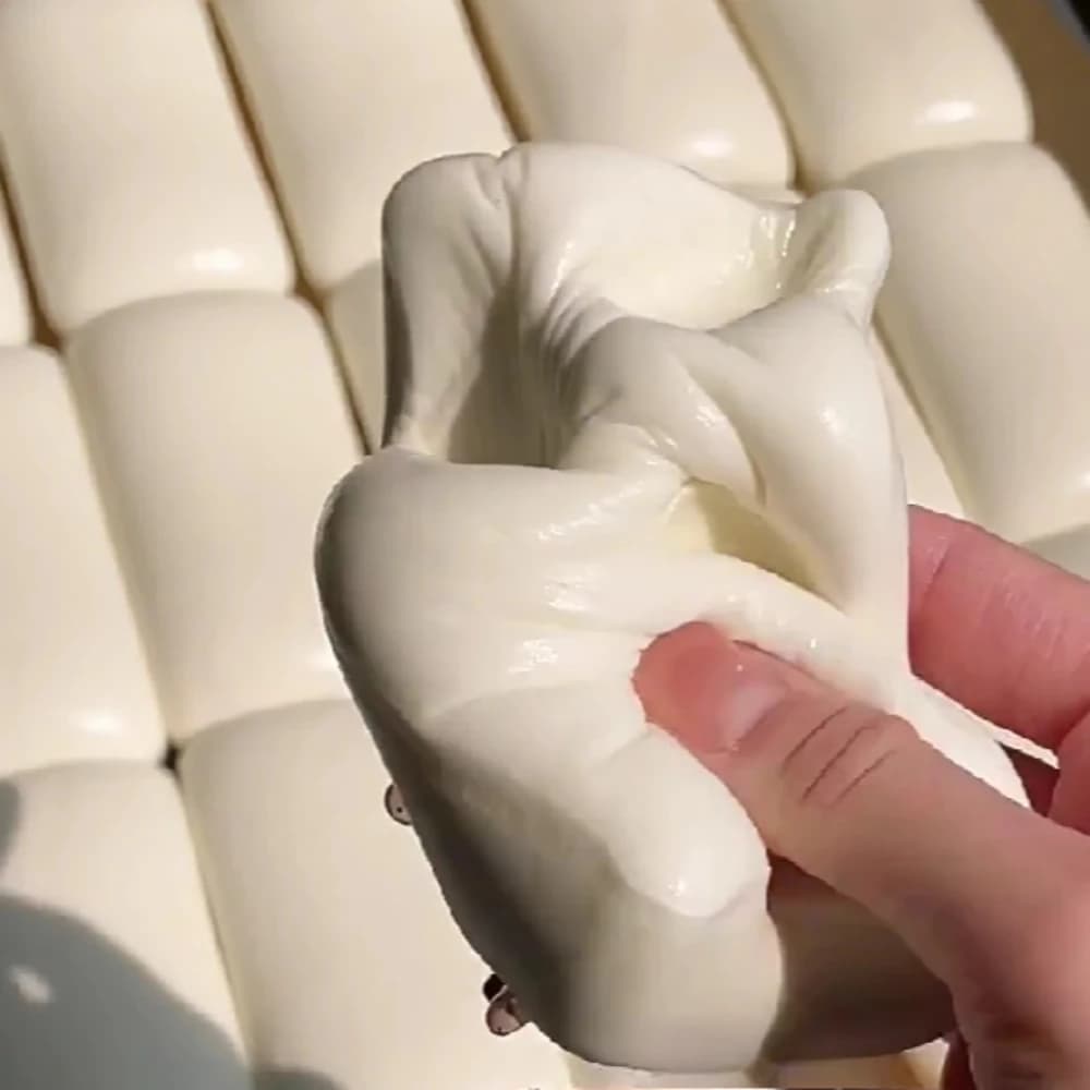 Jouet à presser en forme de gâteau au yaourt Taba Squishy, jouet sensoriel à montée lente, anti-stre