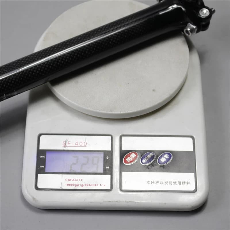 Tige de selle de vélo de montagne en Fiber de carbone, Tube de selle de vélo de route, pièces de cyc