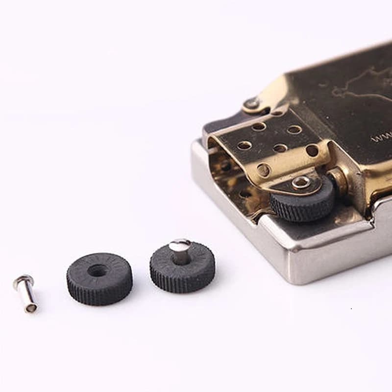 Kit d'outils de réparation universel pour briquet au kérosène, remplacement de rivet, roue en acier,