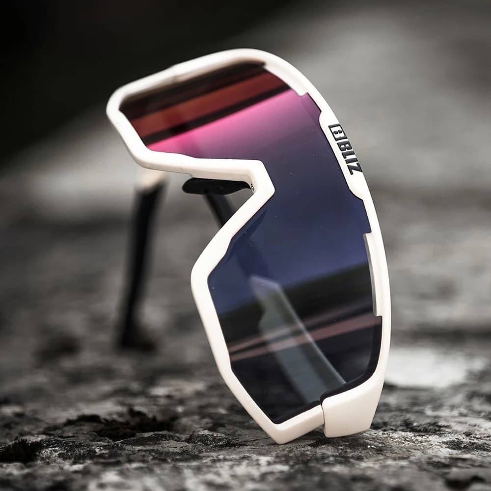 B BLIZ Fusion Lunettes de soleil de cyclisme polarisées – 3 lentilles interchangeables pour vélo de 