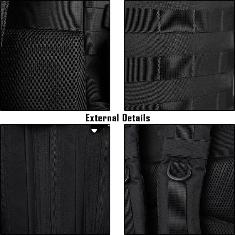 25L 35L 45L sac à dos tactique pour hommes Sports de plein air voyage salle de sport randonnée Bug O