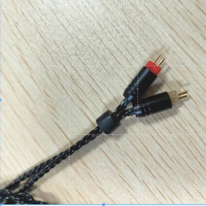 XINHS-Câble noir de mise à niveau de téléphone de sauna sans crochet d'oreille, 4 brins, 008
