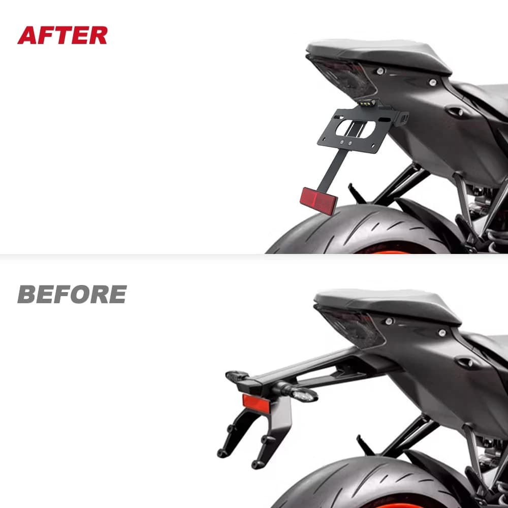 Support de plaque d'immatriculation de moto, pour KTM 1390 Super Duke R /R Evo 990 Duke 2024 2025 ​ 