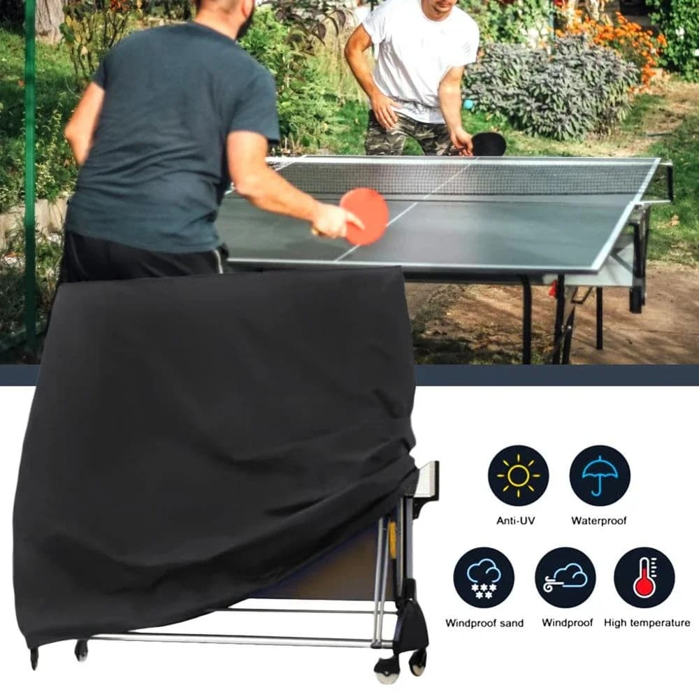 Couverture de Table de Ping-Pong, robuste, étanche, anti-poussière, housse de Protection pour Table 
