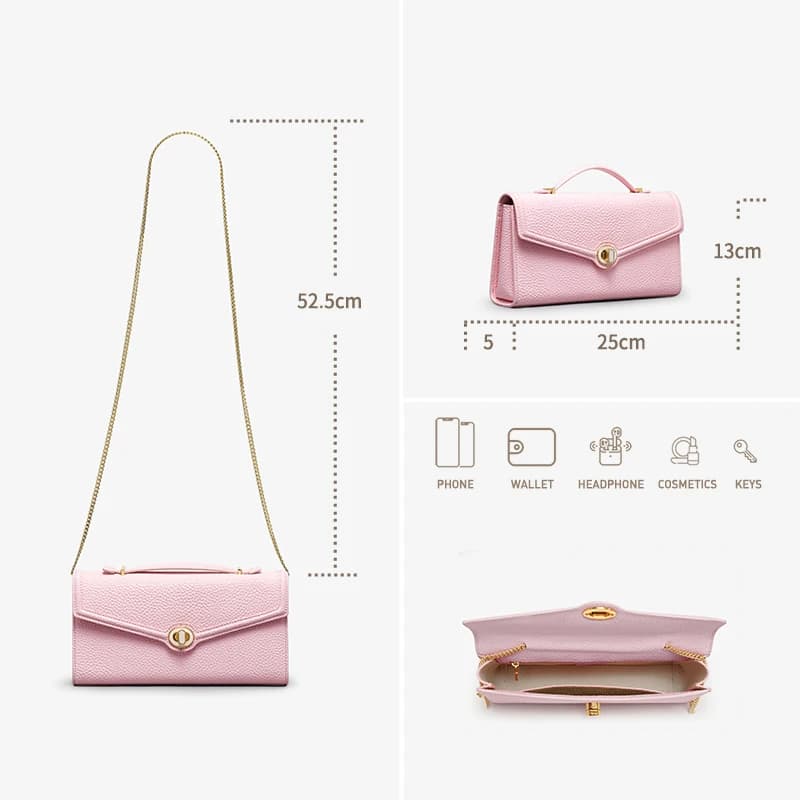 BAFELLI 2025 nouveau sac à main pour femmes portefeuille en cuir fête épaule robe sac à main de luxe