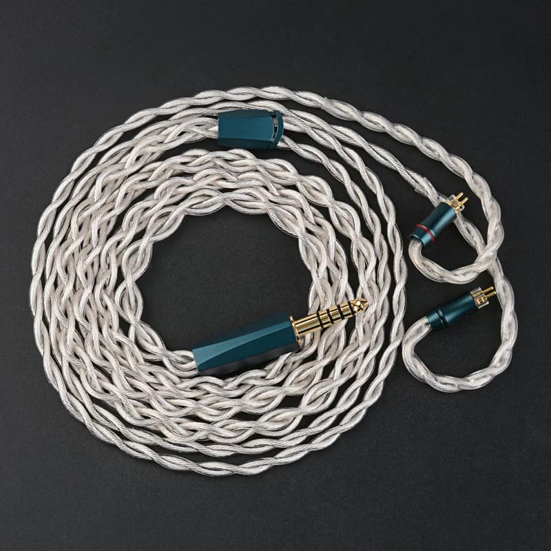 NICEHCK-Câble d'écouteurs phare FourMix, fil de mise à niveau en alliage quaternaire, broche MMCX 0.