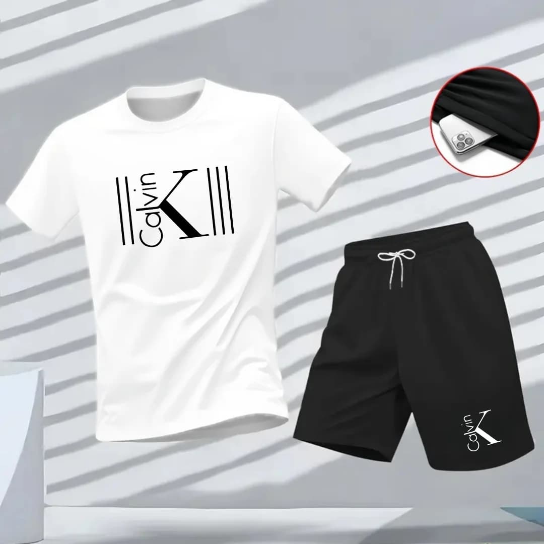 "2025 T-shirt imprimé à motif de sport respirant pour hommes T-shirt à manches courtes à la mode déc