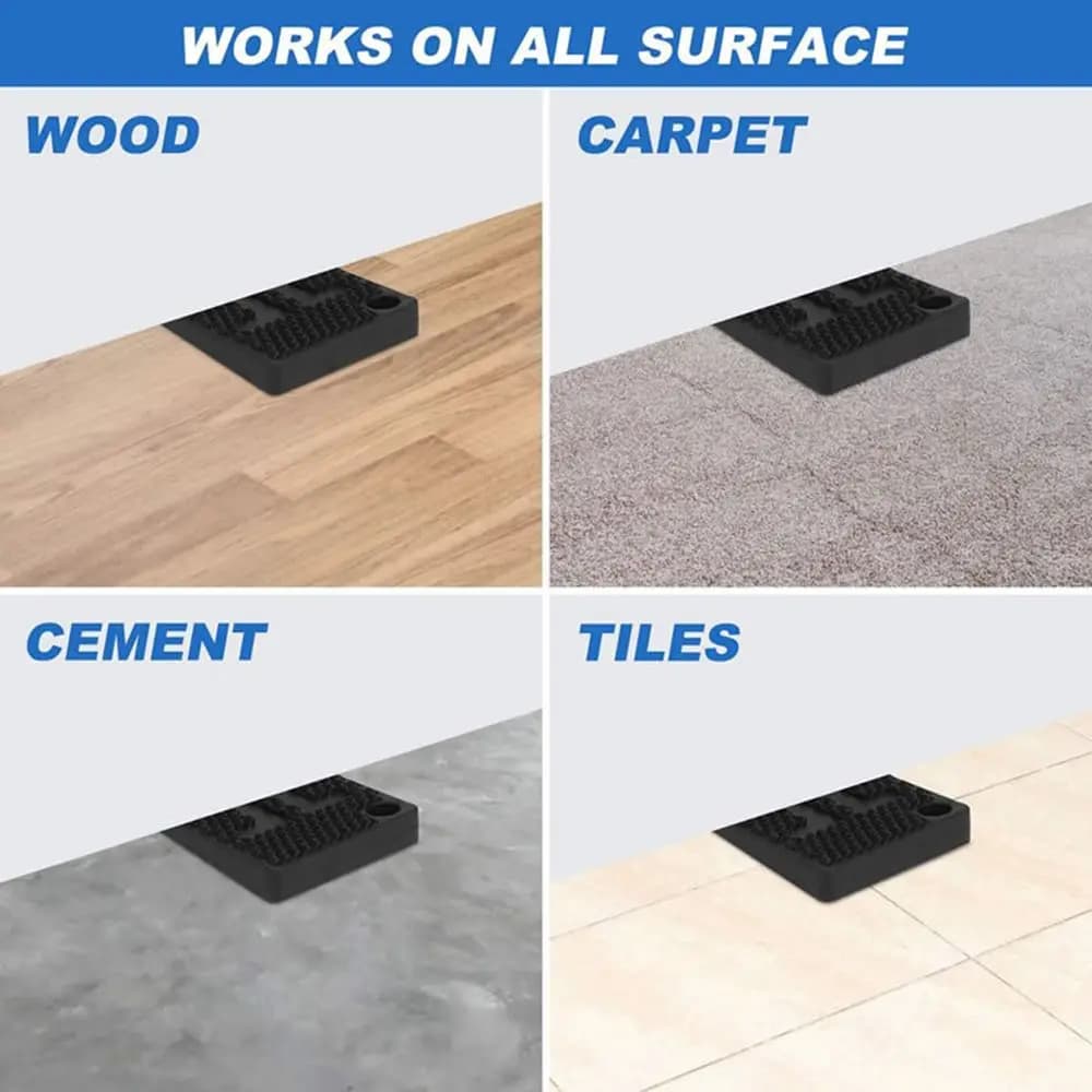 Support de canapé anti-vibration, coussinets de meubles non alds, cale de table, rondelle, stabilisa