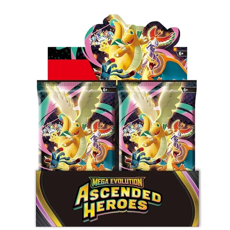 360 cartes Pokémon Mega Evolution Ascended Heroes PHANTASMAL FLAMES Destined Rivals Booster Battle T