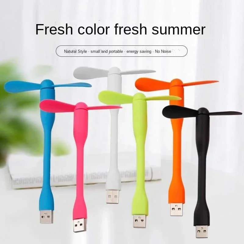 USB petit ventilateur Flexible ventilateur pliable pour batterie externe ordinateur Portable PC char