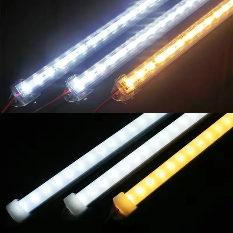 1pc 12v 24v Led bande dure Led barre rigide Tube Led 10cm 14cm 18cm 22cm 27cm 5w 7w 3000k 4000k 6000