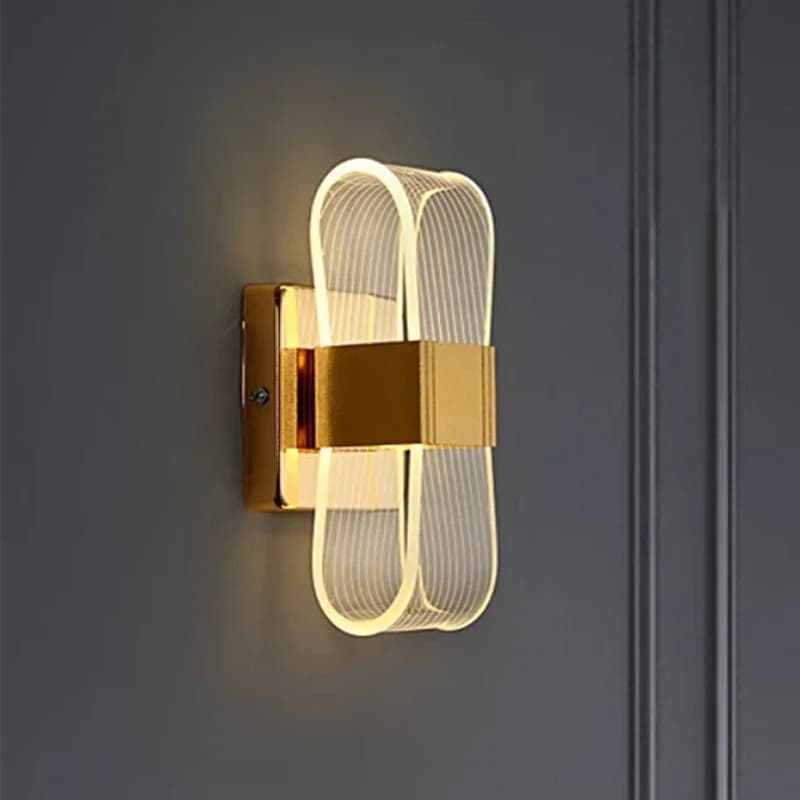 Applique Murale de Luxe Nordique à LED en Frêne et Aluminium, Luminaire Décoratif d'Nik, Idéal pour 