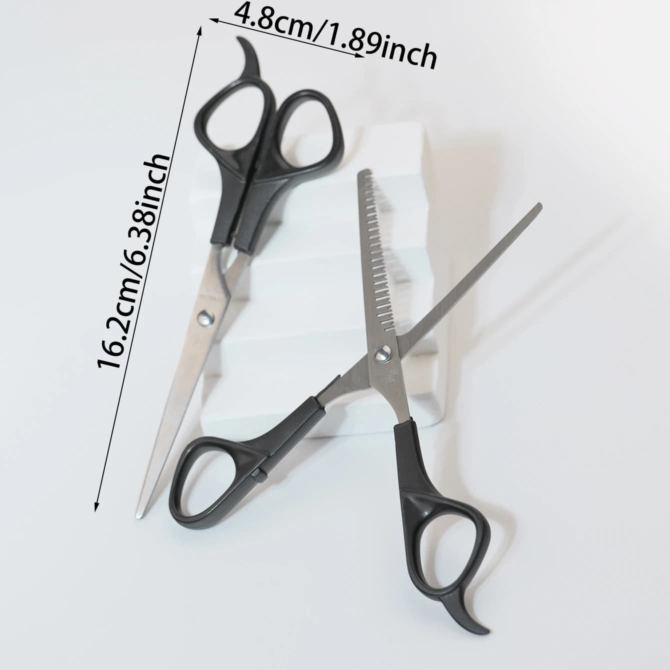 Kit de ciseaux de coupe de cheveux, ciseaux de coiffure professionnels pour Salon de coiffure, barbi