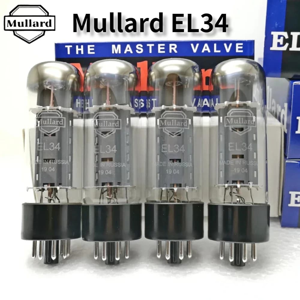 Mullard EL34 Tube à vide HIFI Audio Valve remplace 6CA7 KT77 KT90 5881 6P3P KT66 Kit amplificateur à