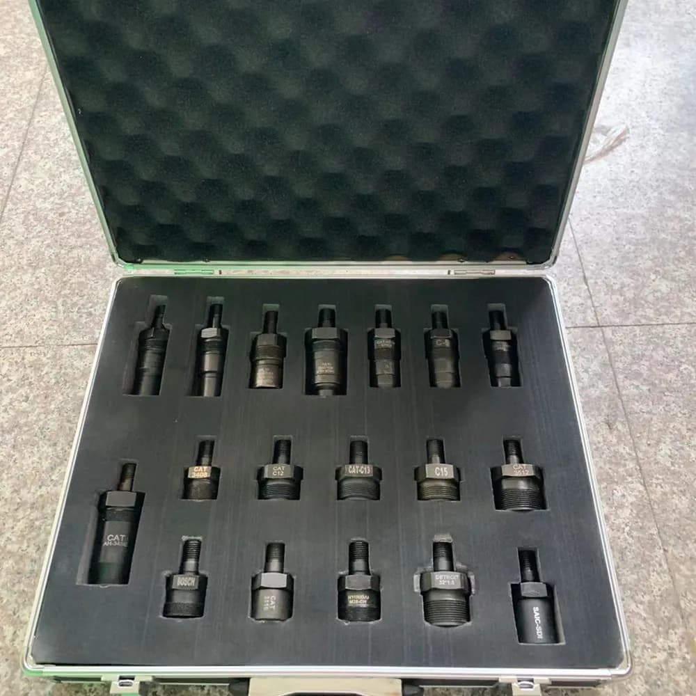 Outil d'adaptateur de test de pression d'ouverture d'injecteur à rampe commune, tous les types d'inj