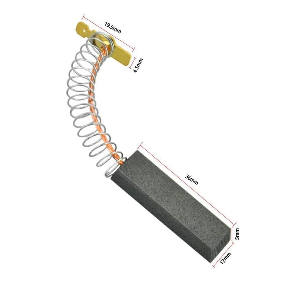 Brosses en carbone pour moteur de lave-linge, 2 pièces, pour NEFF, pour machine à laver SIEMENS, 36x